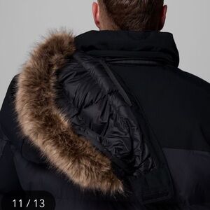 Columbia Black and Silver Jacket